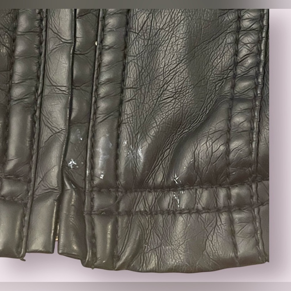 Therapy Faux Leather Jacket - Picture 2 of 13